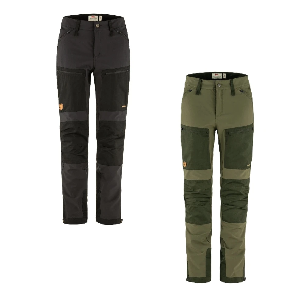 Fjallraven 北極狐 女長褲 KEB AGILE 長褲 耐用 彈性 短版褲長30" 14200141