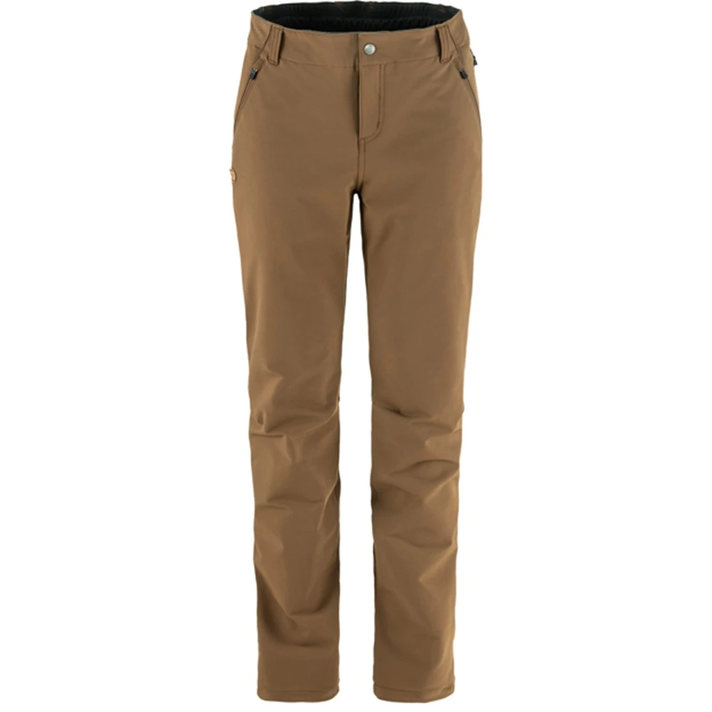 Fjallraven 北極狐 女長褲 ABISKO WS 長褲 耐用 高腰 合身 一般褲長 87174