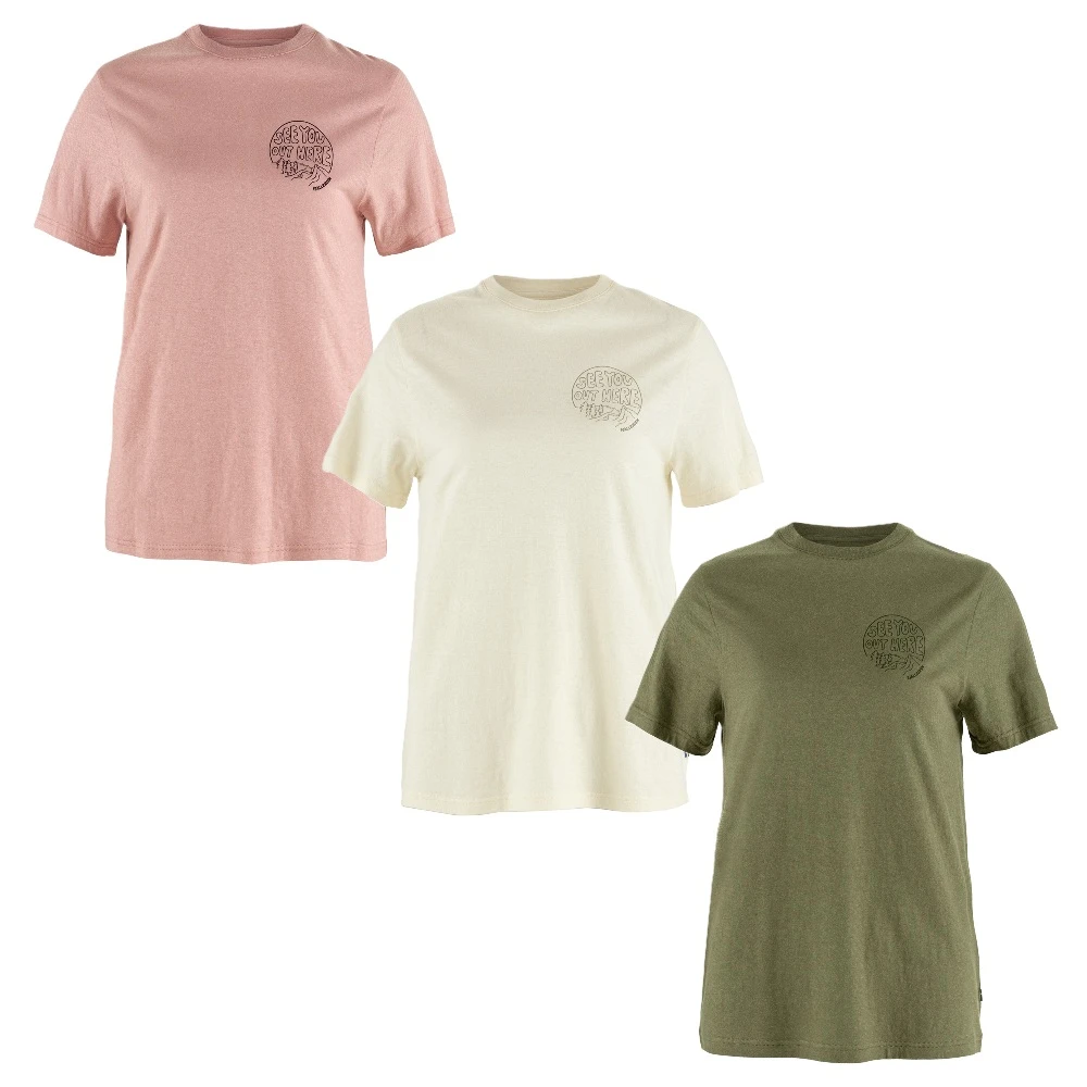 Fjallraven 北極狐 女短袖 Hemp blend out here T恤 14600215