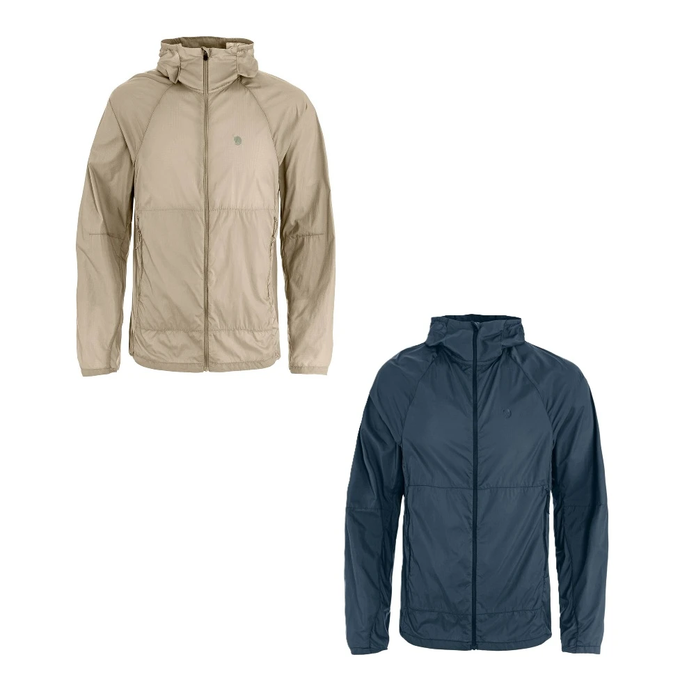 Fjallraven 北極狐 男外套 Keb Latt Wind 連帽 夾克 防潑 抗風 輕量 快乾 12500191