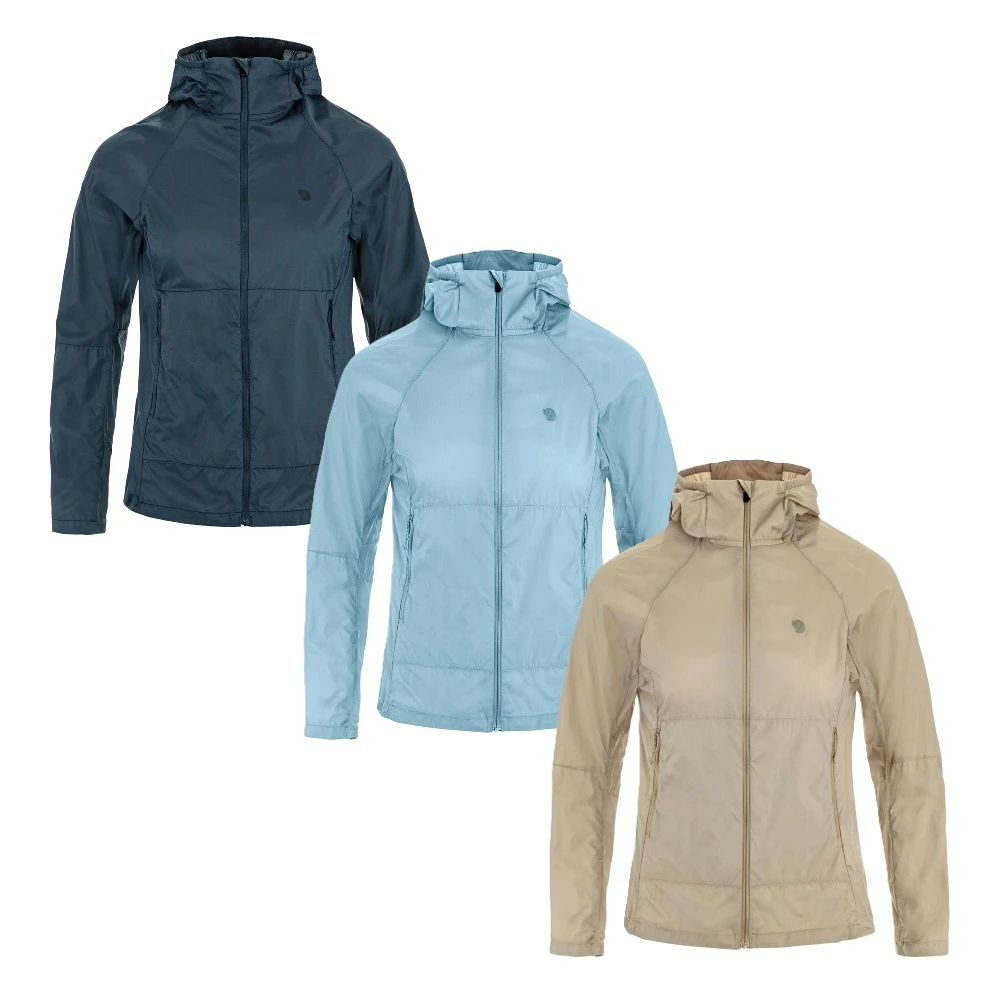 Fjallraven 北極狐 女外套 Keb Latt Wind 連帽 風衣 防潑 抗風 輕量 快乾 14500184