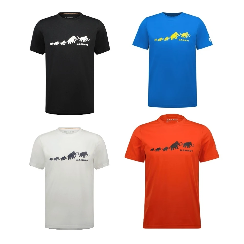 MAMMUT 長毛象 男短袖 QD Logo Print T AF 圓領 快乾 透氣 101702012 多色B區