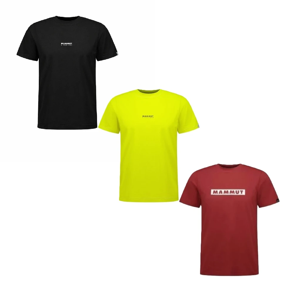 MAMMUT 長毛象 男短袖 QD Logo Print T AF 圓領 快乾 透氣 101702012 多色A區