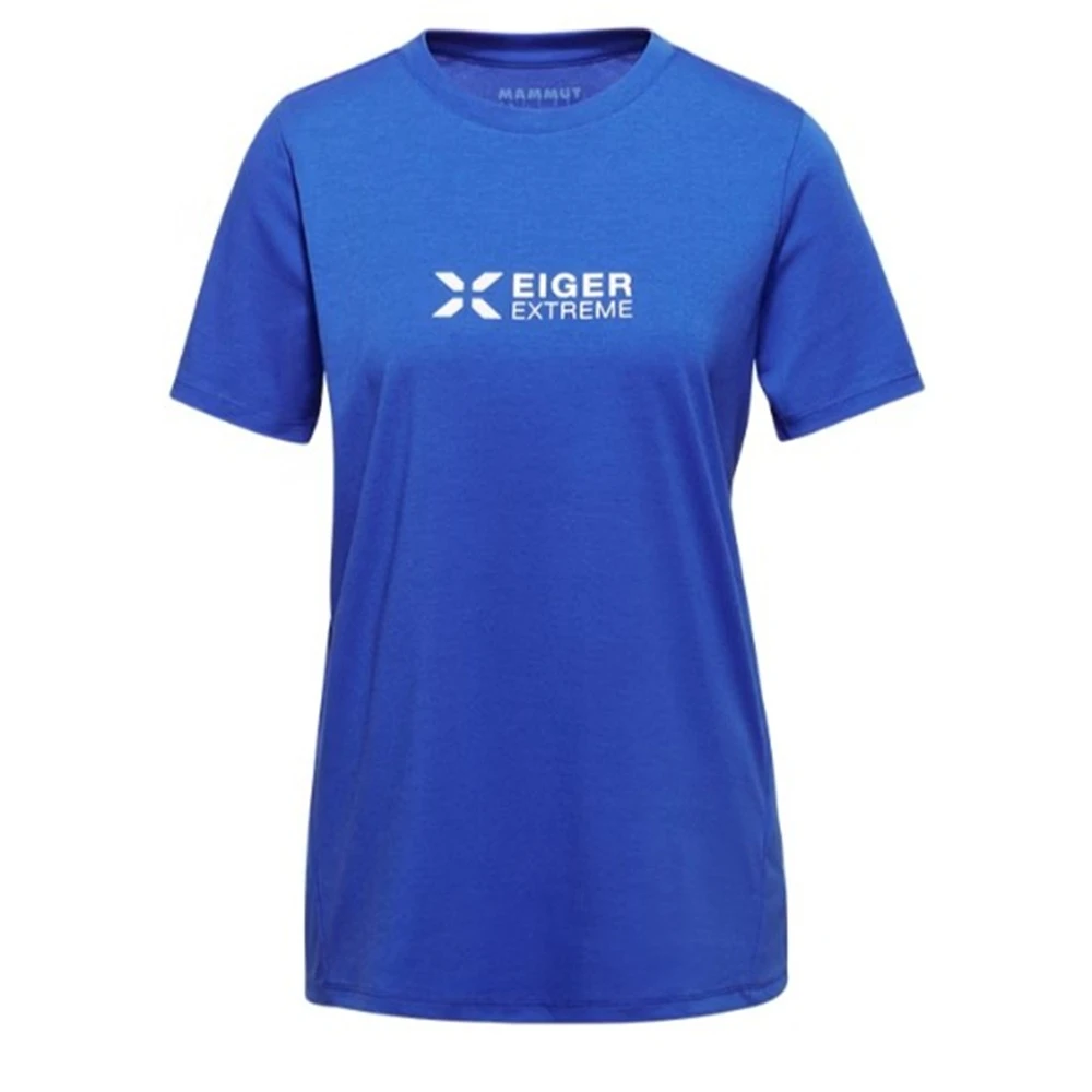 MAMMUT 長毛象 女短袖 Eiger Logo T-shirt 有機棉混紡 機能 短袖T恤 101706860