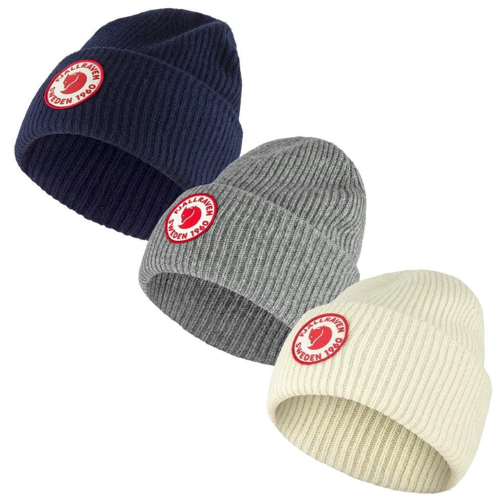Fjallraven 北極狐 1960 Logo 羊毛帽 78142 多色A區