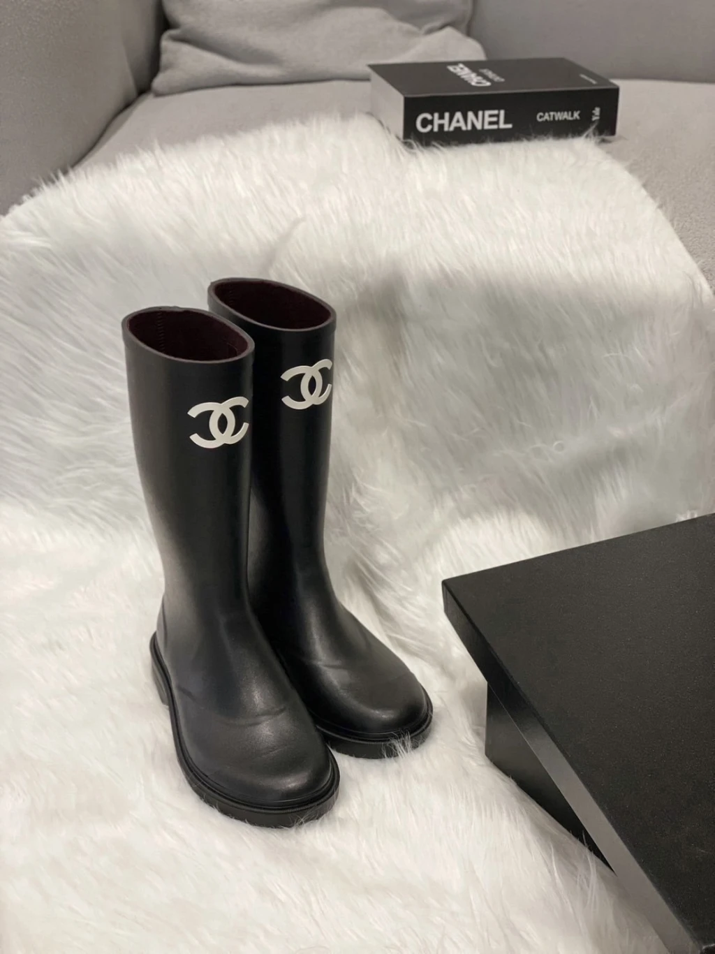 Chanel 雙C 靴子