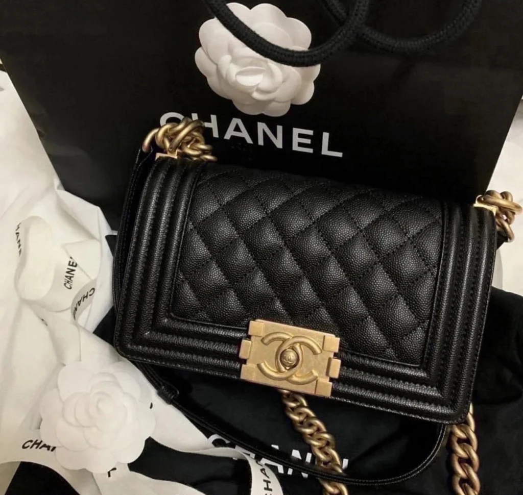 Chanel mini boy