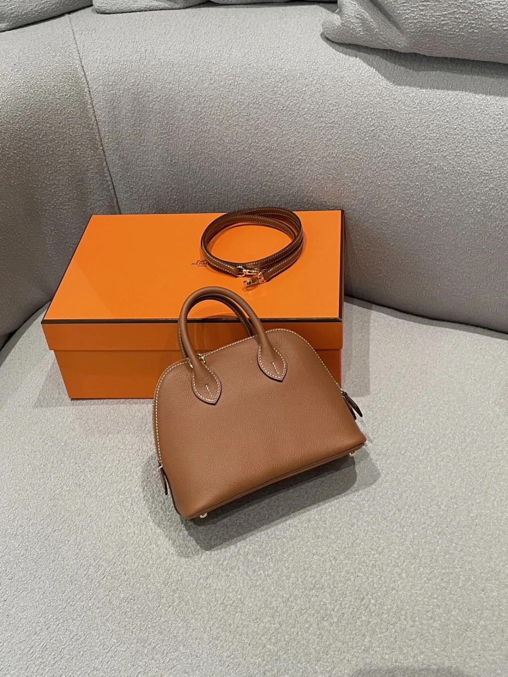 Hermes mini blood 金棕金