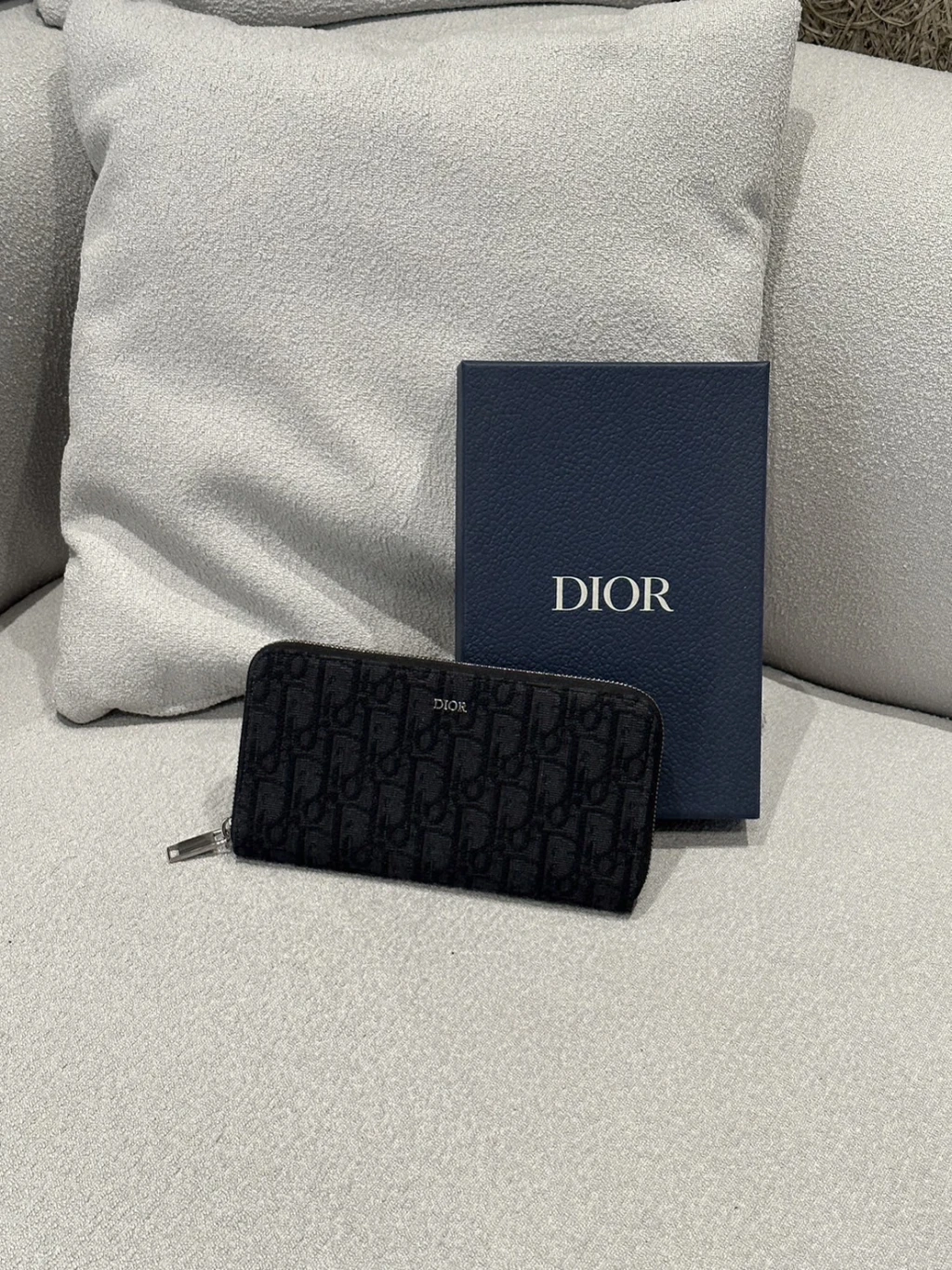 Dior 拉鍊長夾
