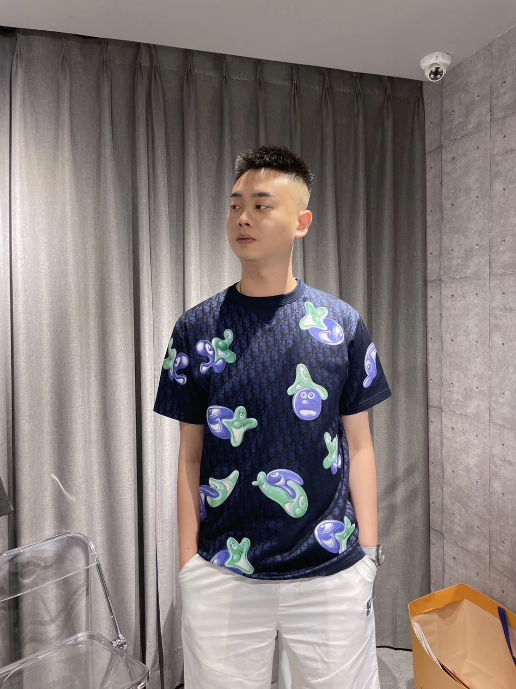 Dior x Kenny scharf精靈短袖