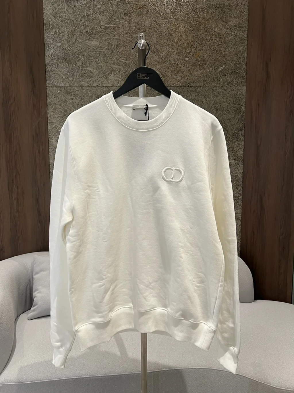 Dior 刺繡 素面大學踢 白