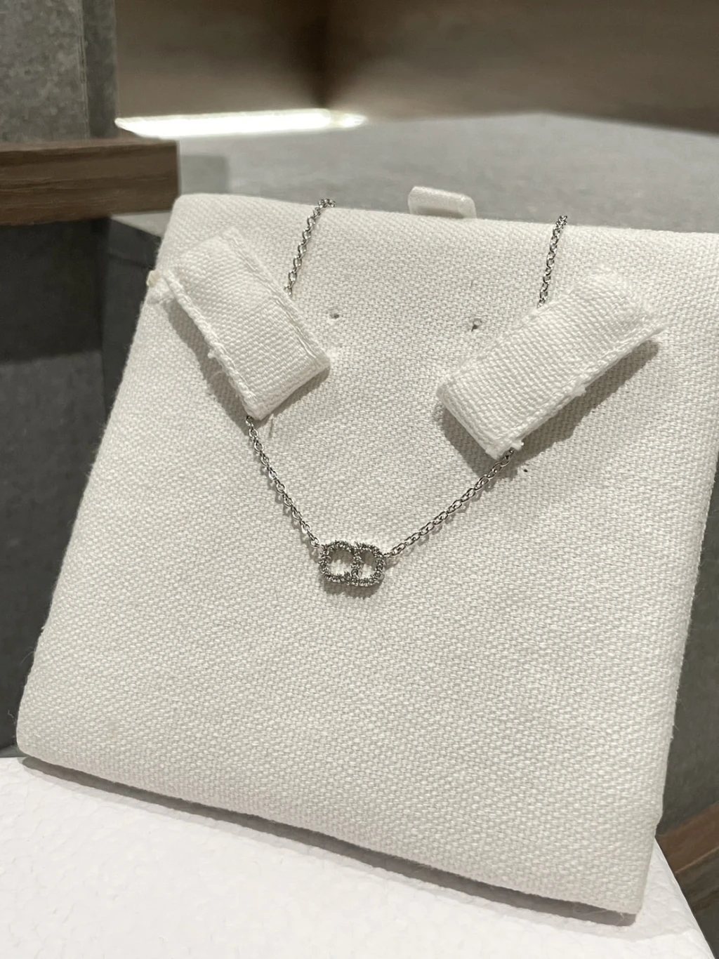 Dior CD項鍊 銀