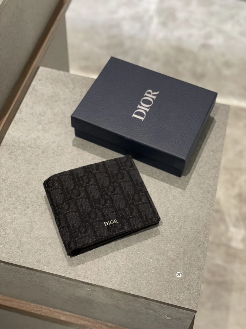 Dior 滿版黑老花 零錢袋