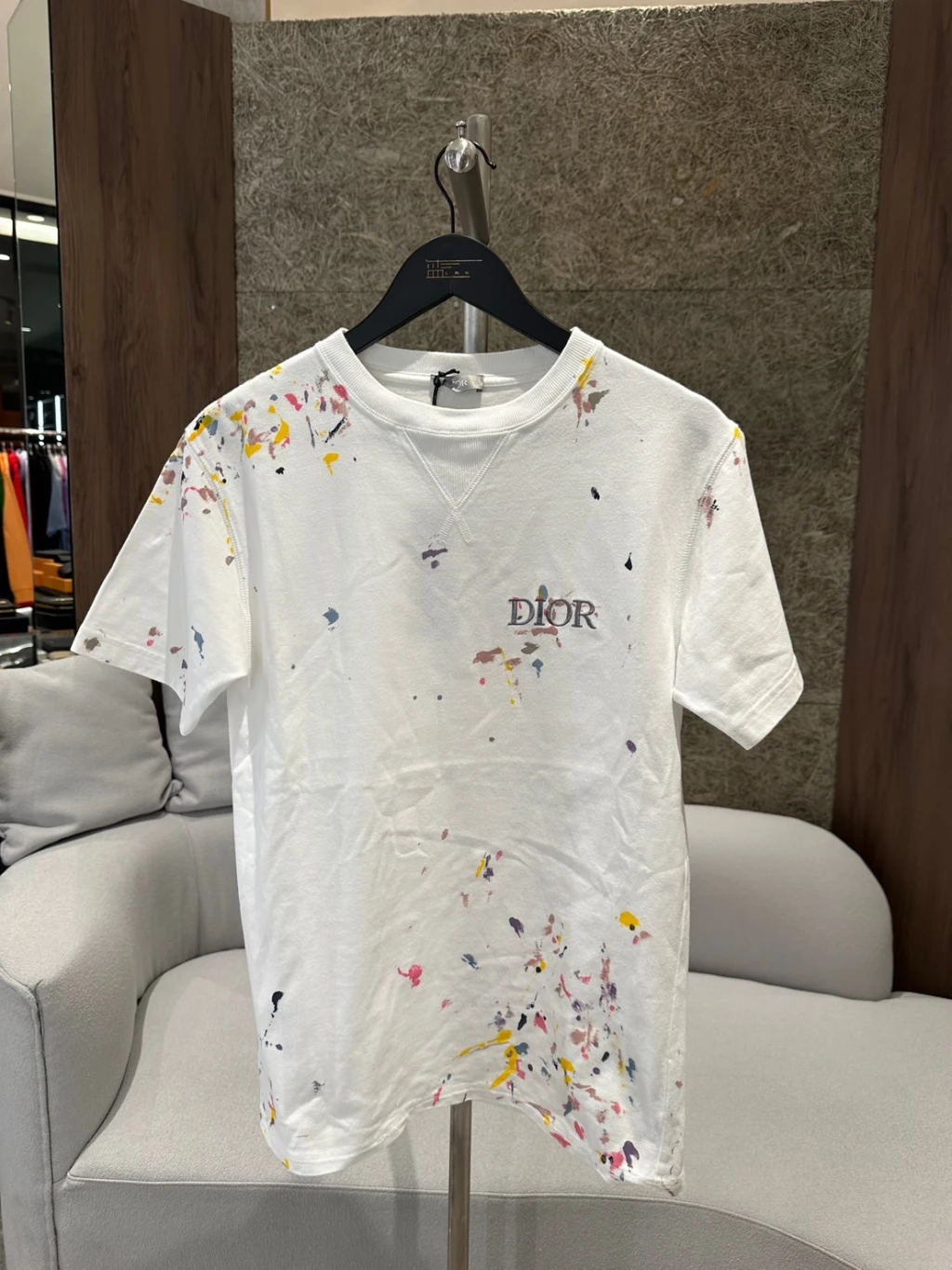 Dior 潑漆感 短袖