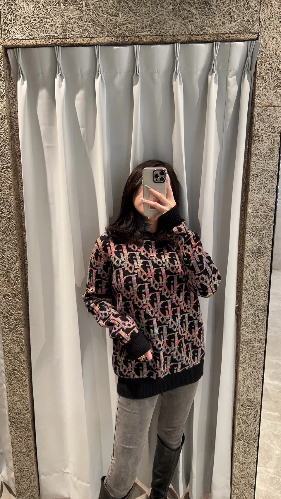 Dior 炫彩 針織毛衣
