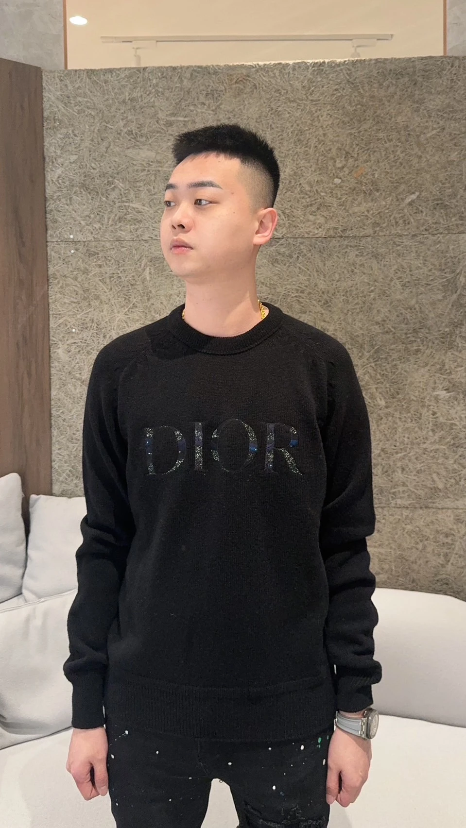 Dior 針織 大學踢