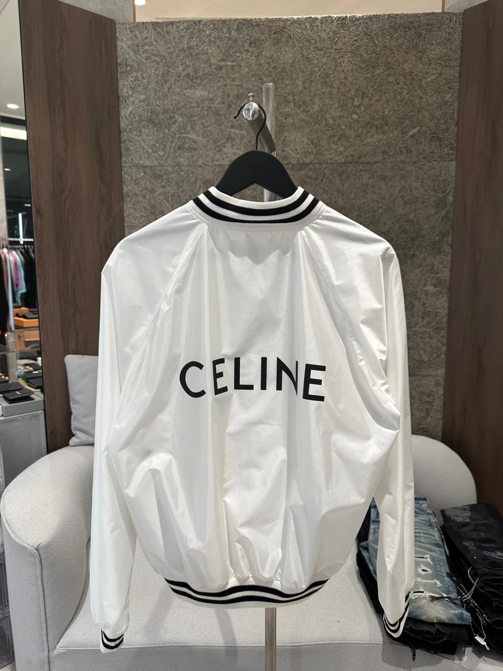 Celine 夾克外套 白