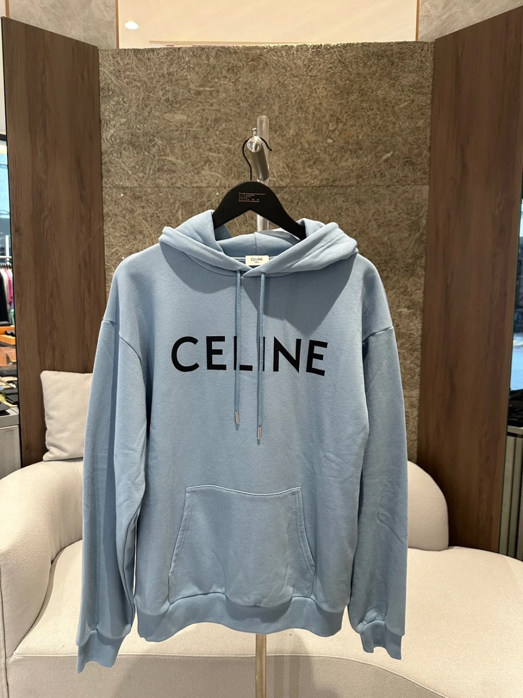 Celine 帽T 藍