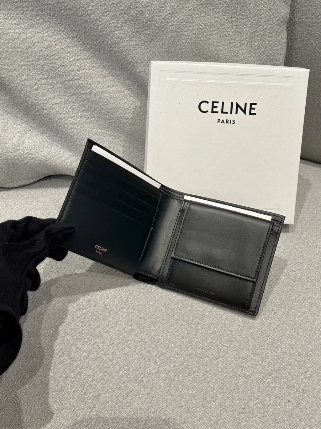 Celine 滿版凱旋門 短夾