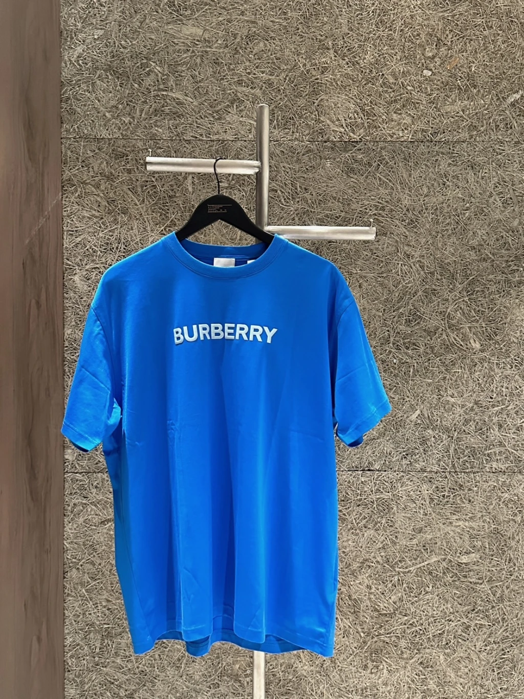 Burberry 字母短袖 寶藍