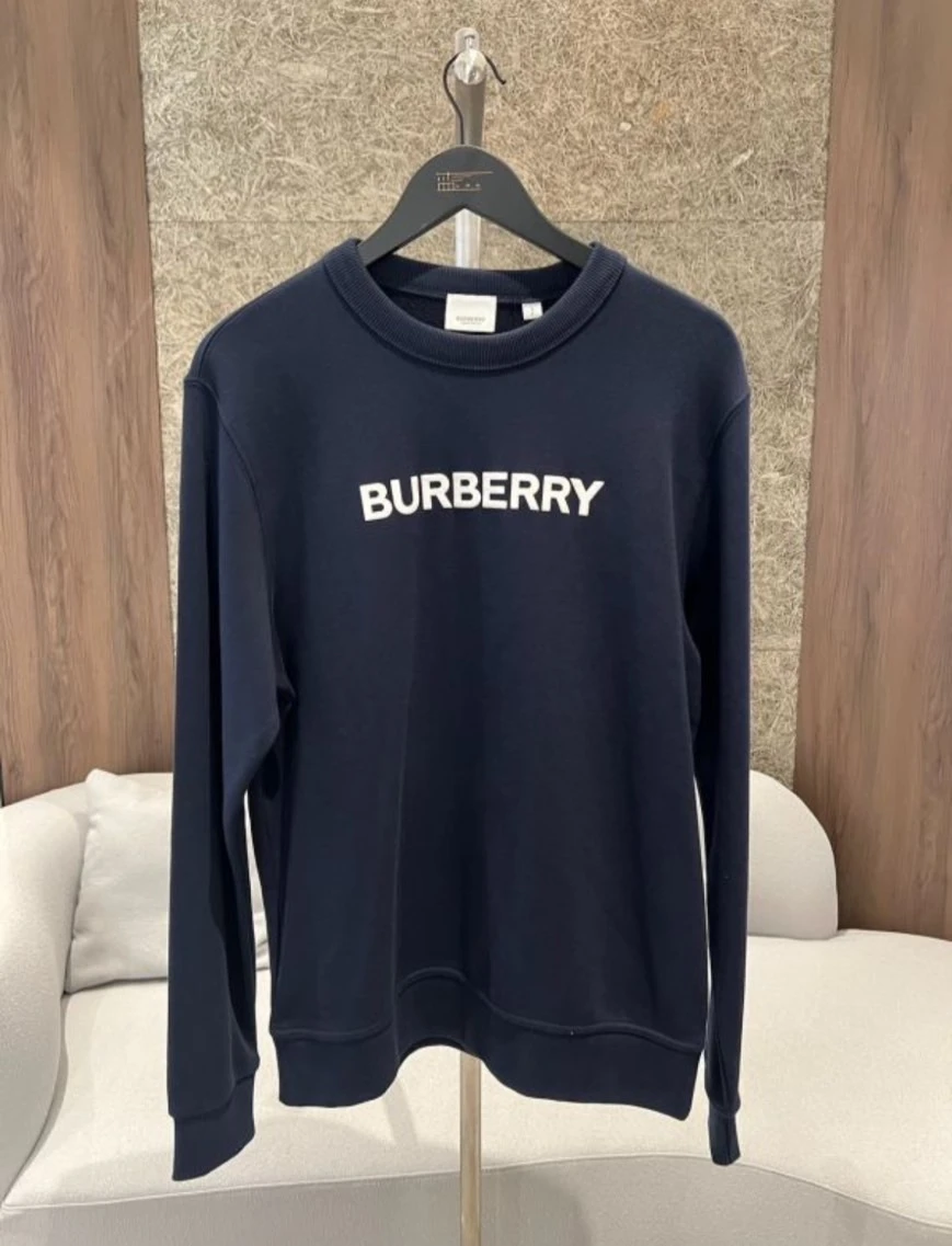 Burberry 大學T 深藍