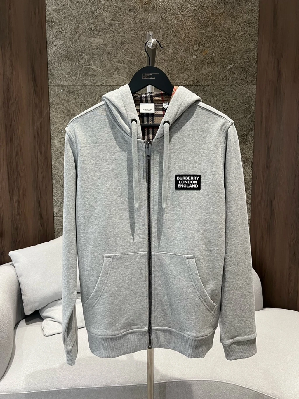 Burberry 膠印 外套(2色)