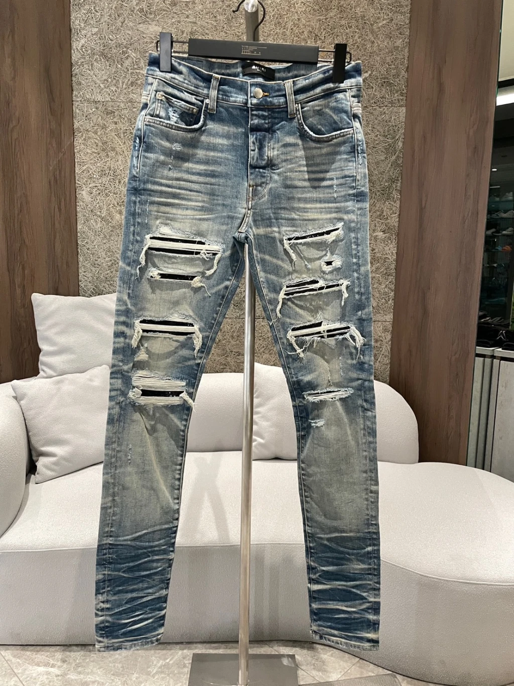 AMIRI 牛仔褲(亮片)