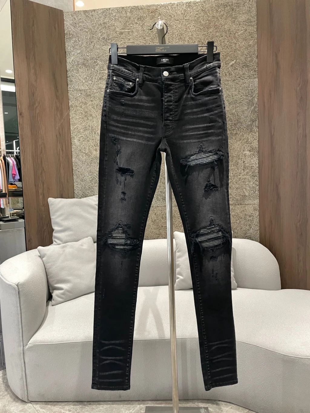 AMIRI 牛仔褲(帶鑽)