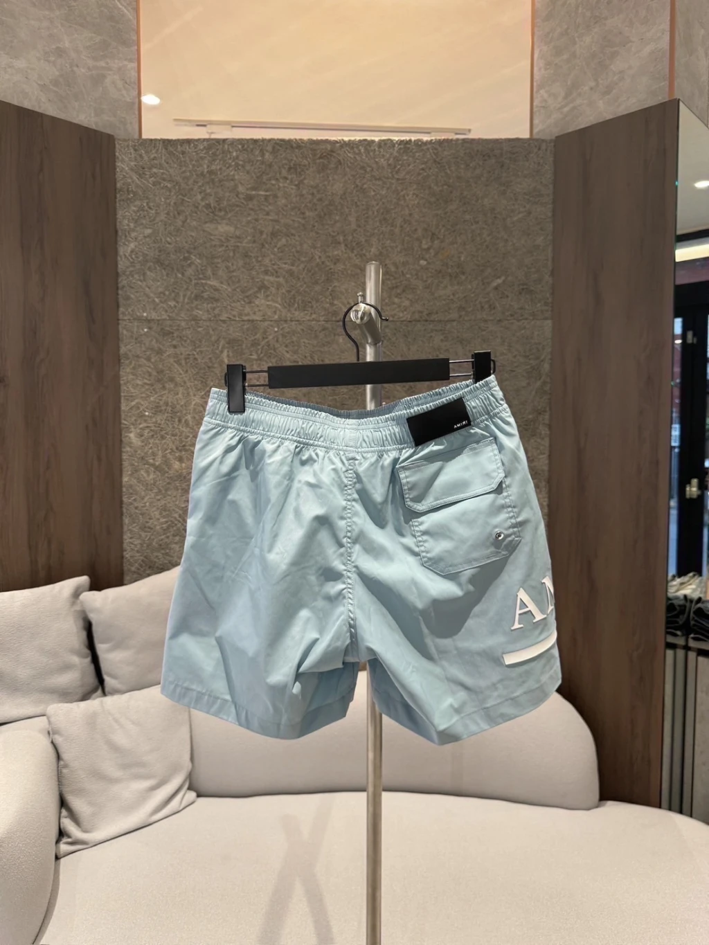 Amiri 短褲 寶寶藍