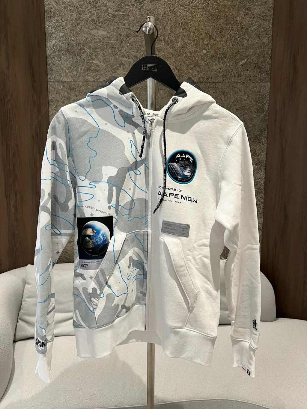 Aape 拼接迷彩外套