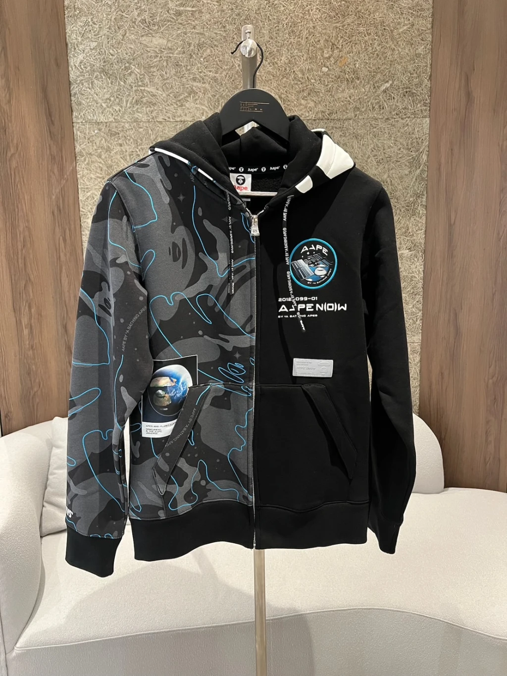 Aape 拼接迷彩外套