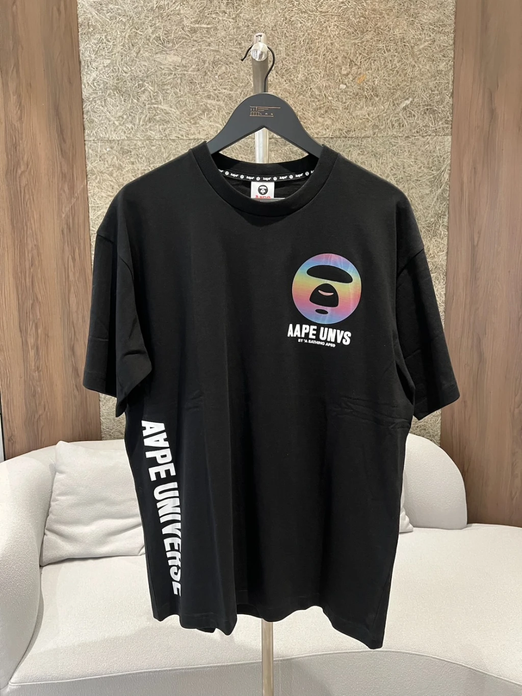 Aape 短袖(黑/白)