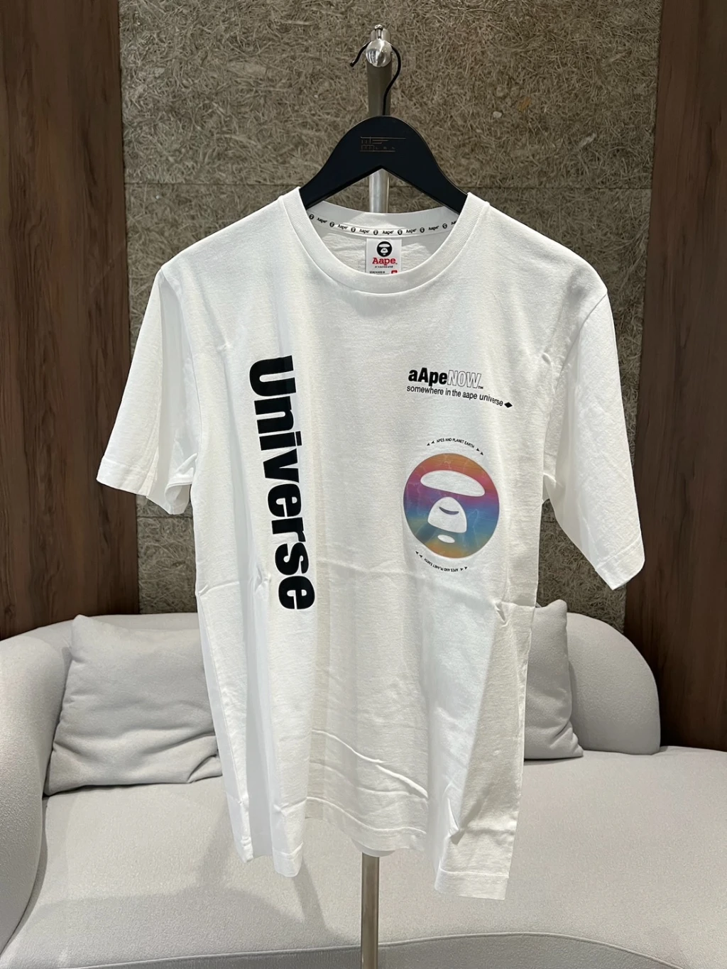 Aape 短袖(黑/白)