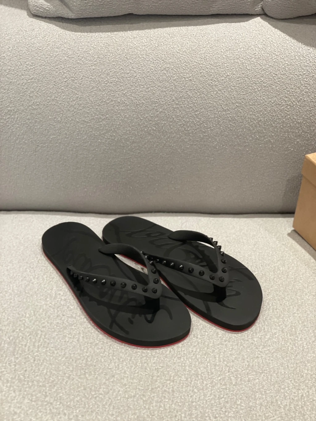 CL 拖鞋 黑