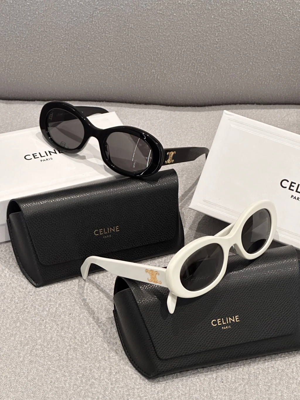 Celine 墨鏡(黑金/白金)
