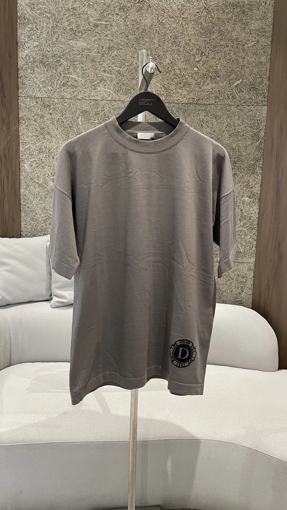 Dior 咖色 短袖
