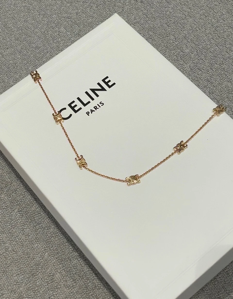 Celine 凱旋門項鍊