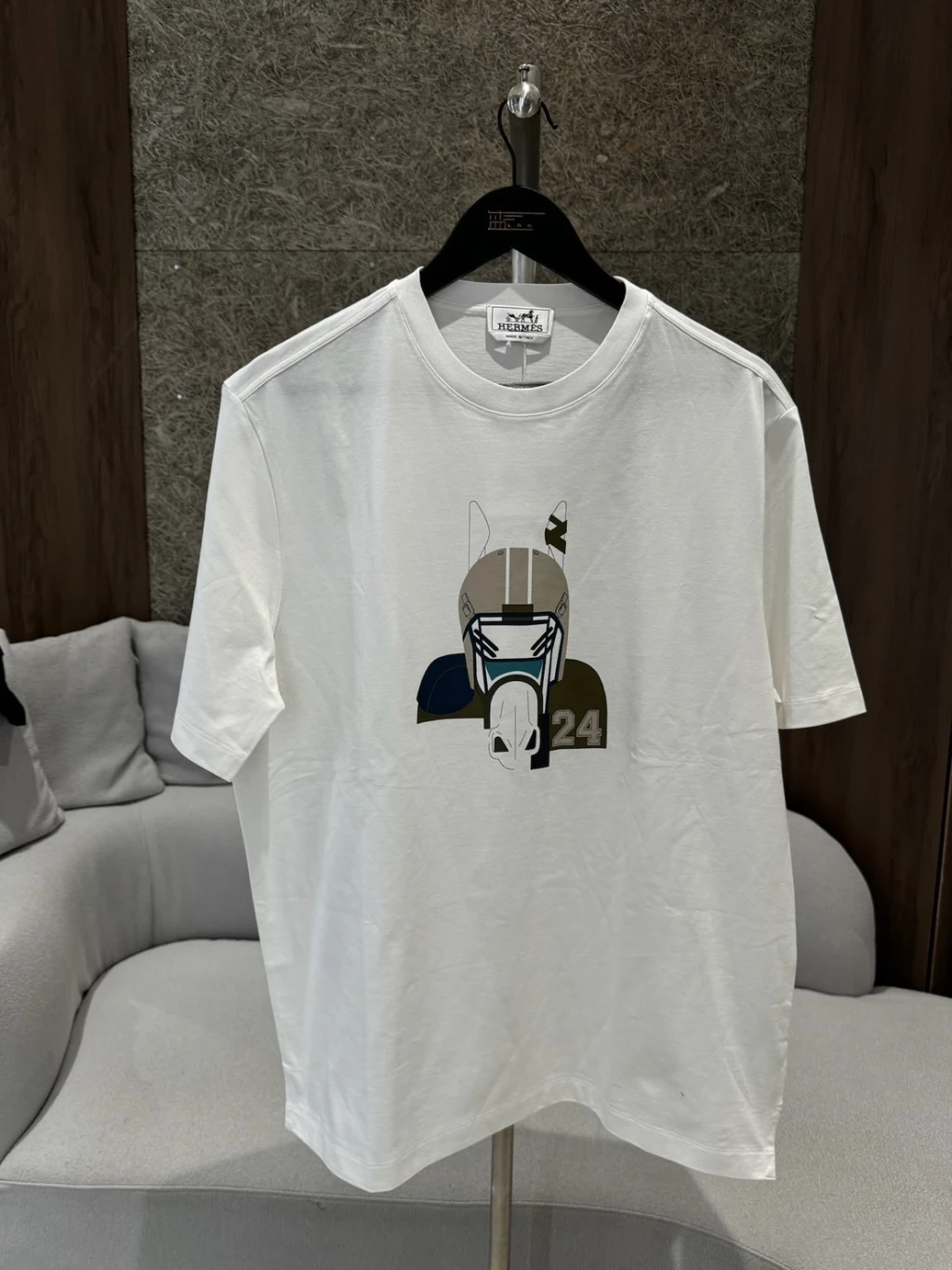 HERMES 馬頭圖短袖