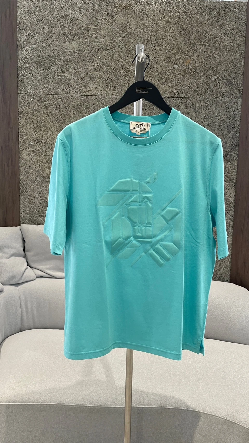 Hermes 藍綠色短袖