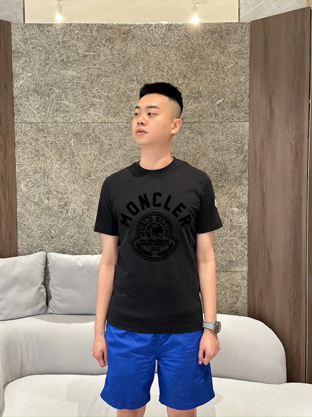 Moncler 植絨 短袖