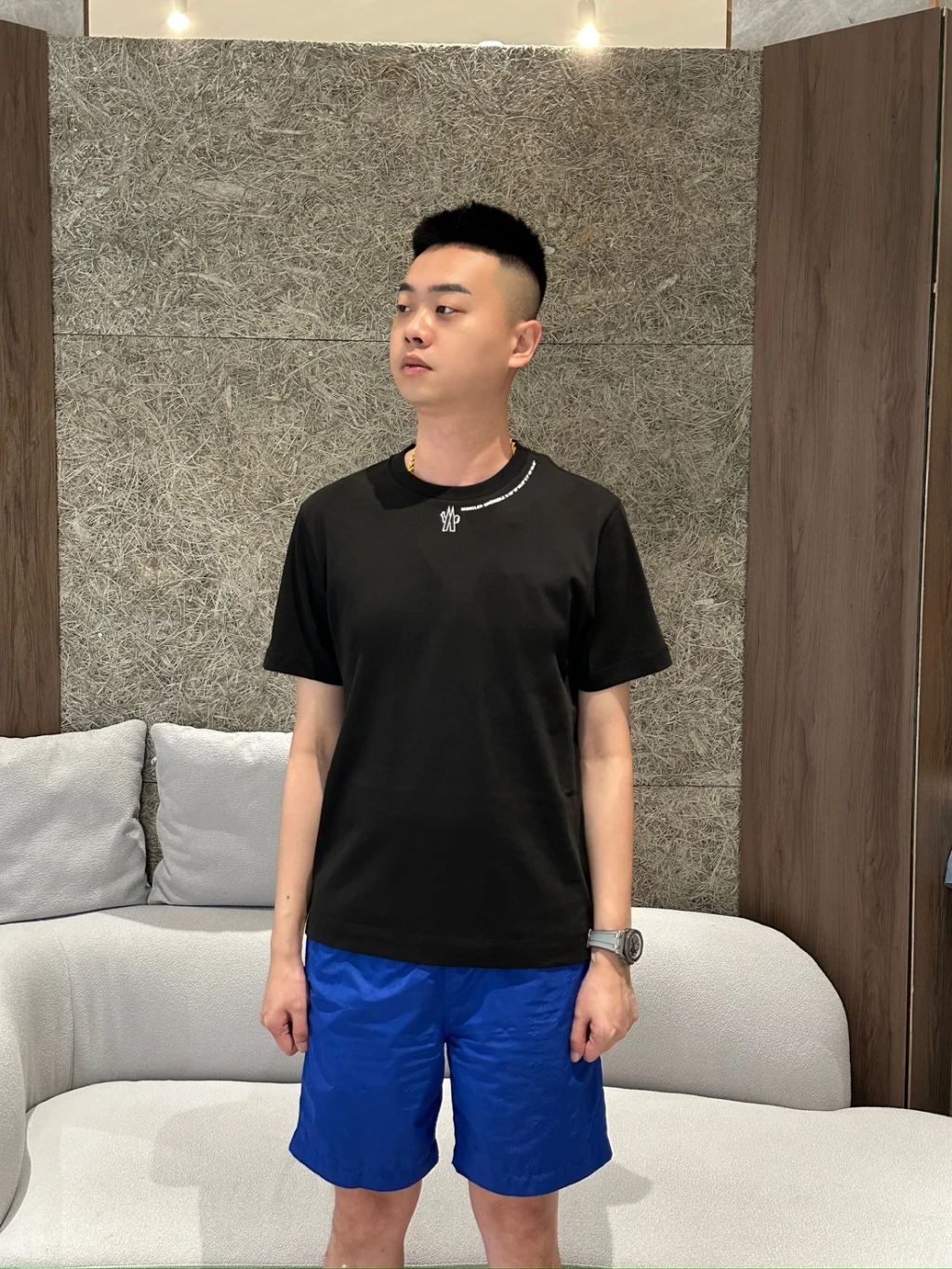 Moncler 圓領字母短袖