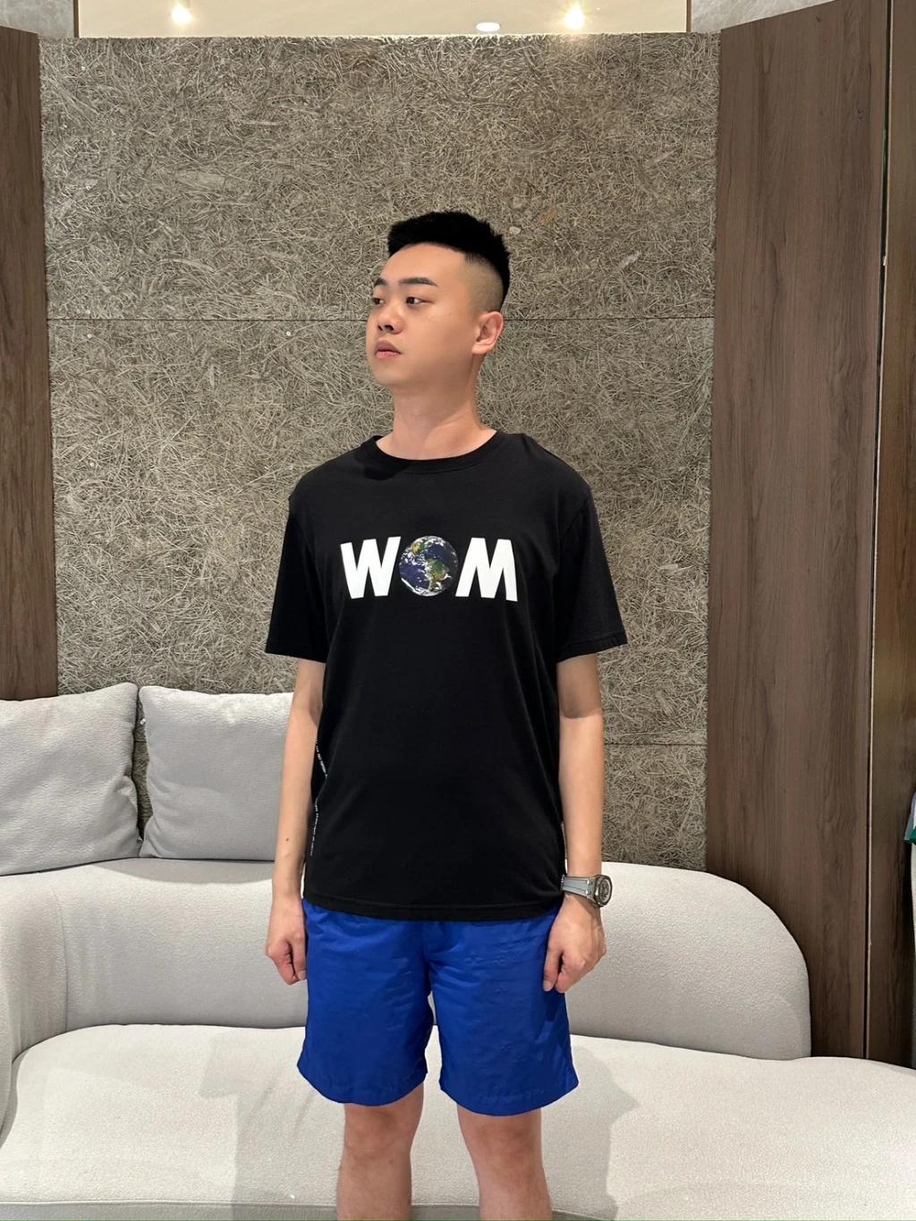 Moncler 地球圖案短袖