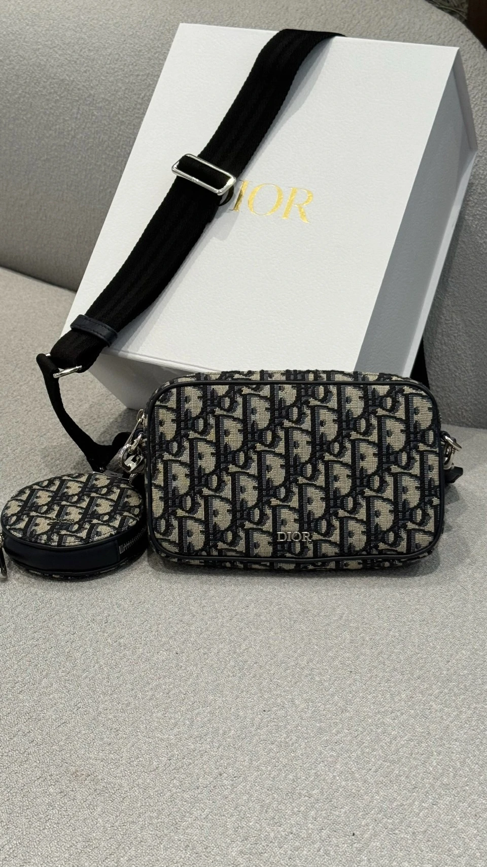 Dior 二合一滿版斜背包