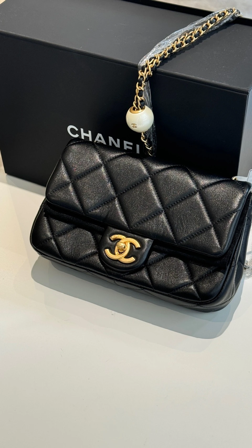 Chanel 24s 珍珠方胖