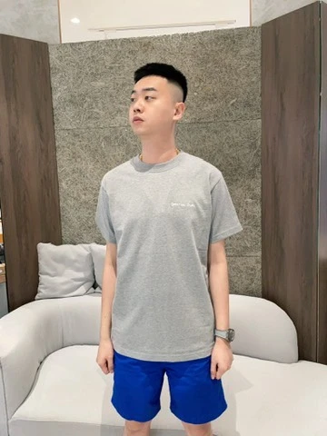 Dior 新款標語字母短袖 灰