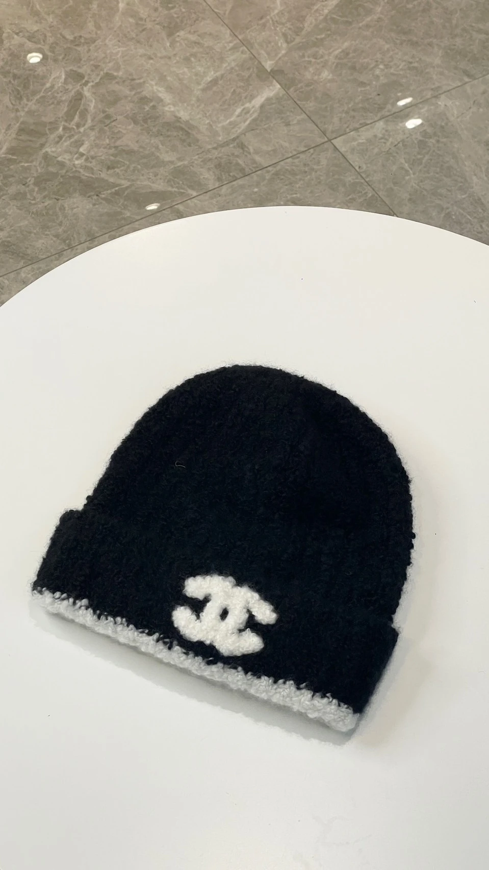 Chanel 雙C 毛帽