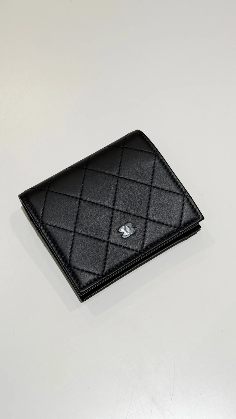 Chanel 菱格短夾