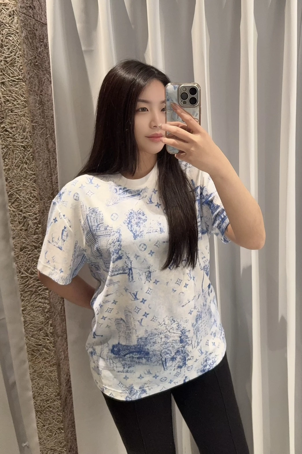 LV 新款印花短袖