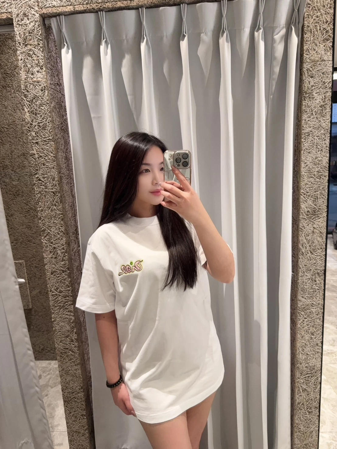 Dior 蛇年限定款白短袖