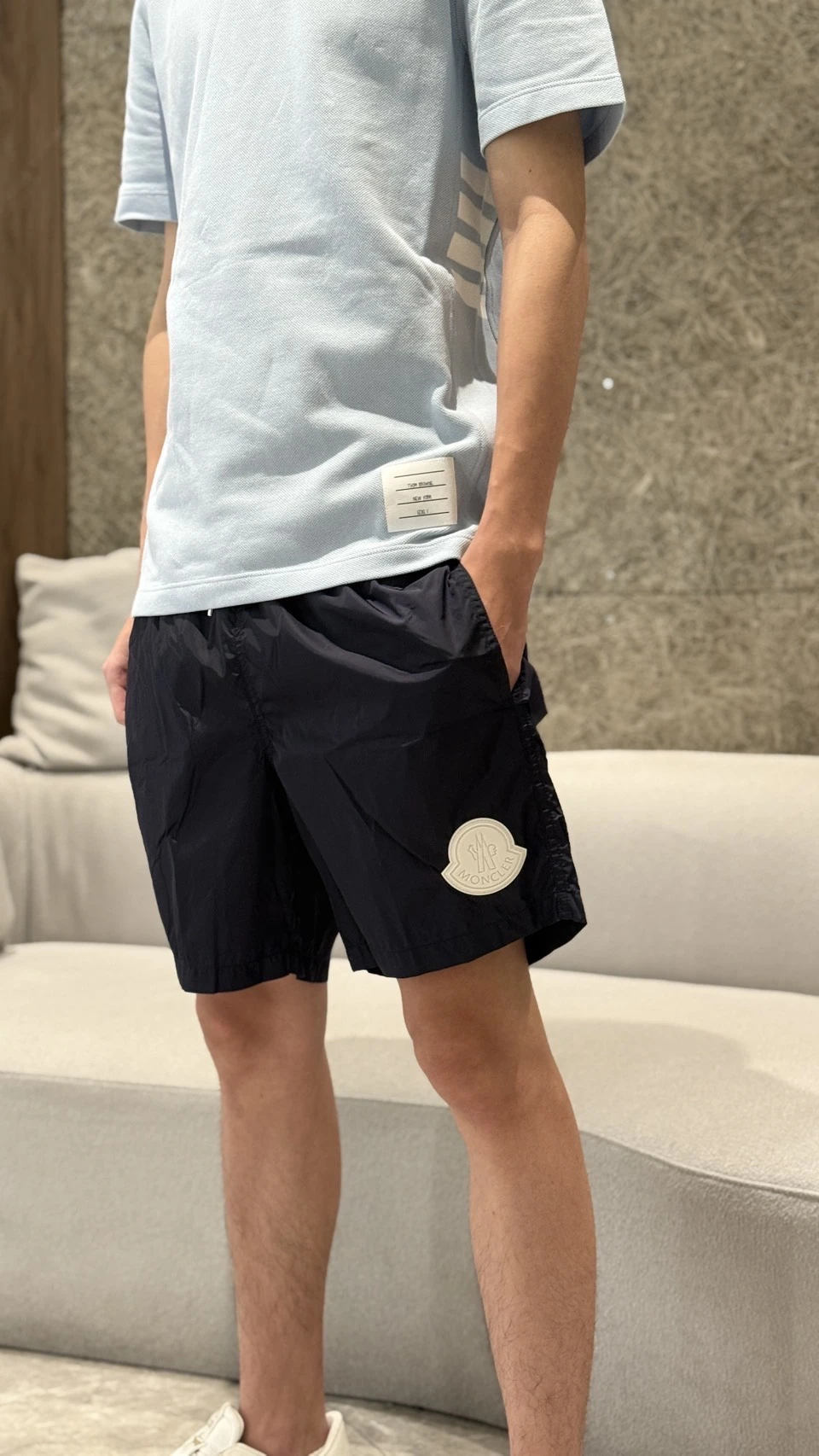 Moncler 白標短褲